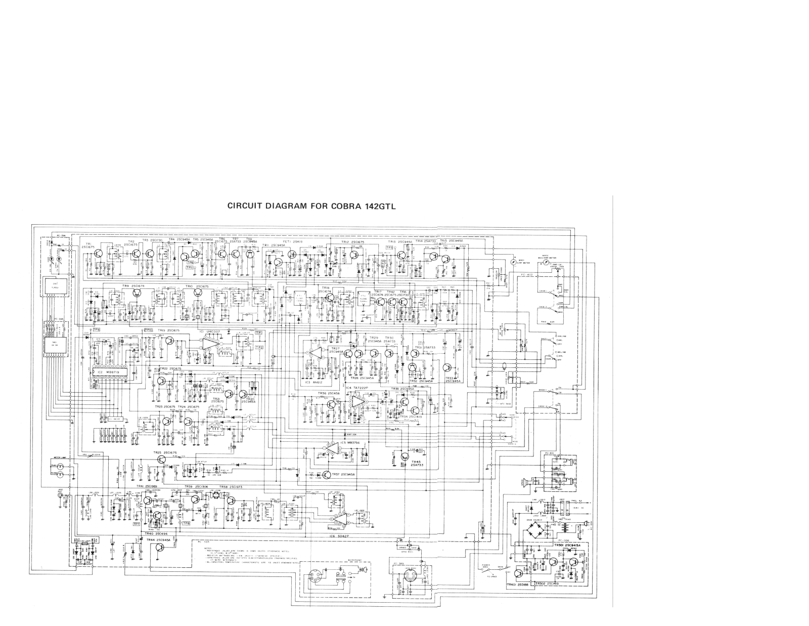 Cobra 142GTL User Manual