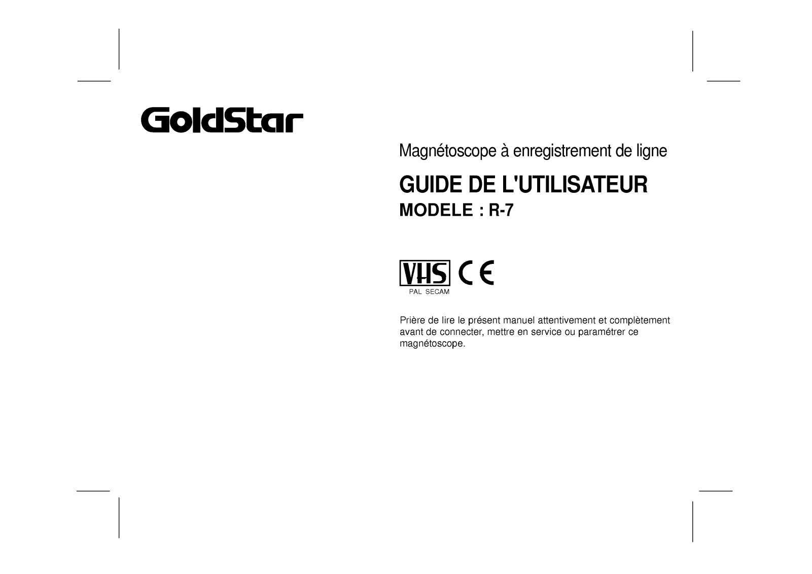 LG R-7 User Manual