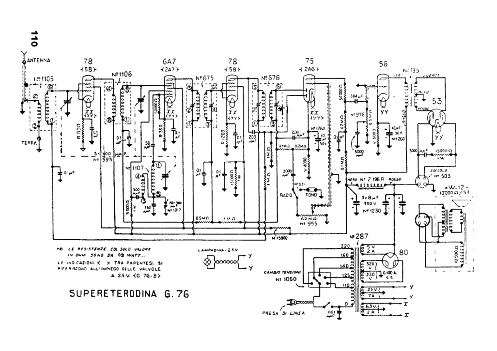 Geloso g76 schematic