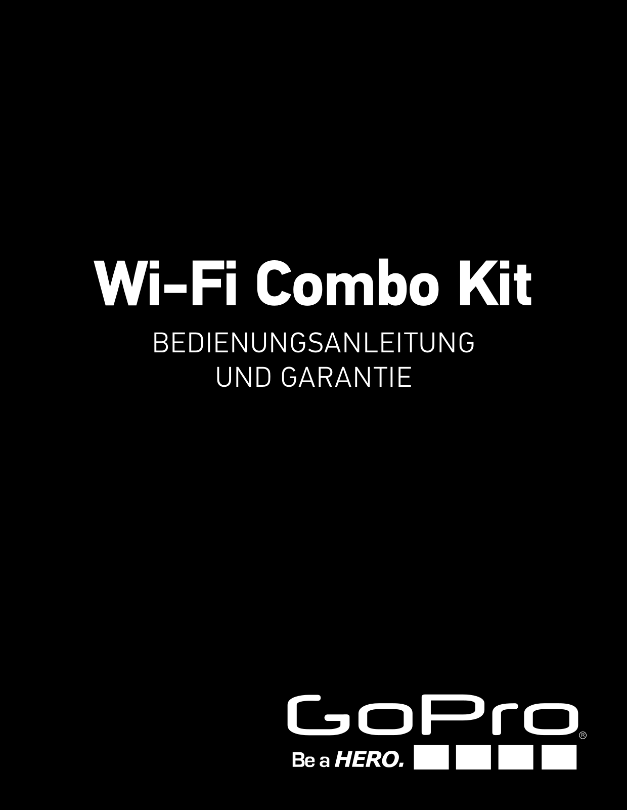 GoPro Wi-Fi Combo Kit User guide