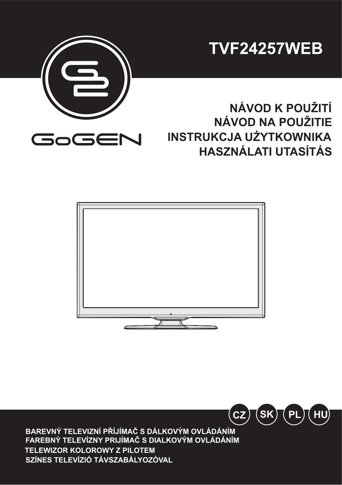 GoGEN TVF 24257 WEB User Manual