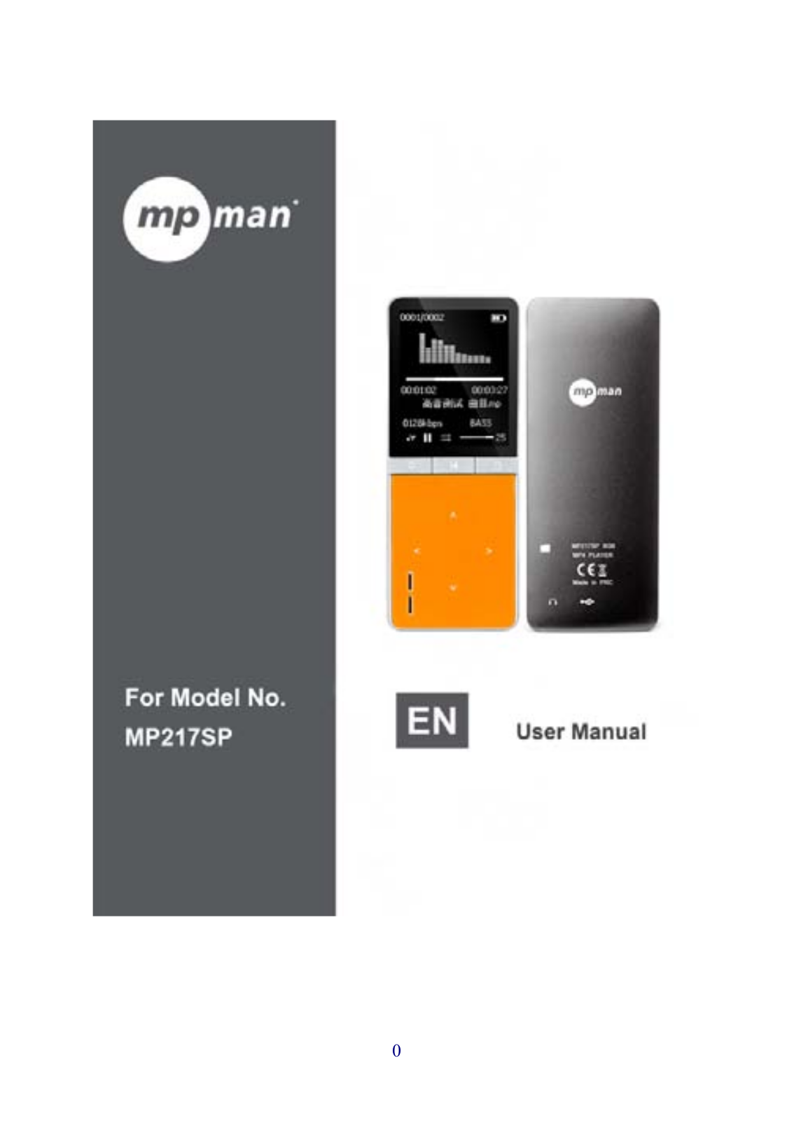 Mpman MP217 SP User Guide