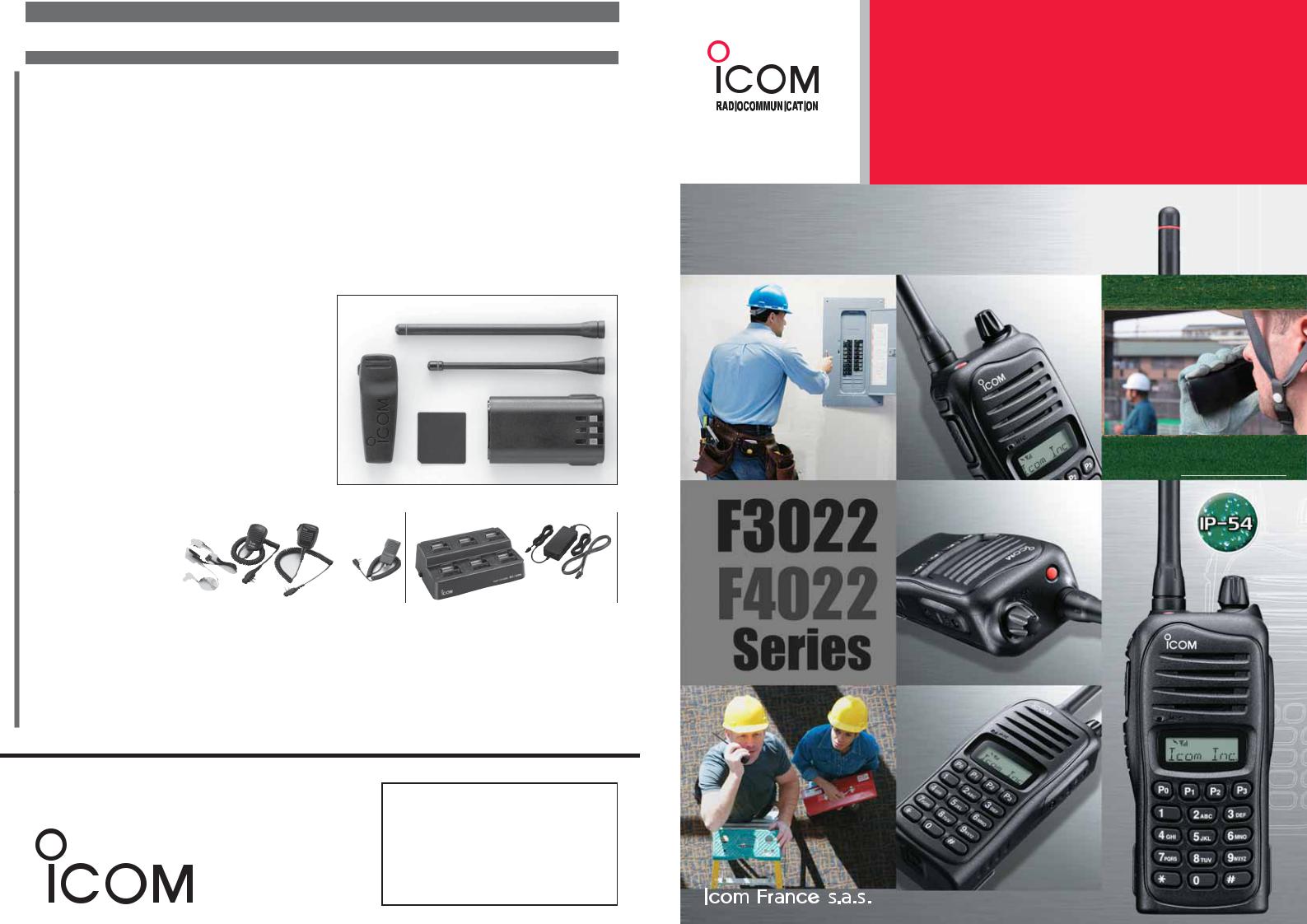 ICOM IC-F3022S, IC-F3022T, IC-F4022S, IC-F4022T User Manual