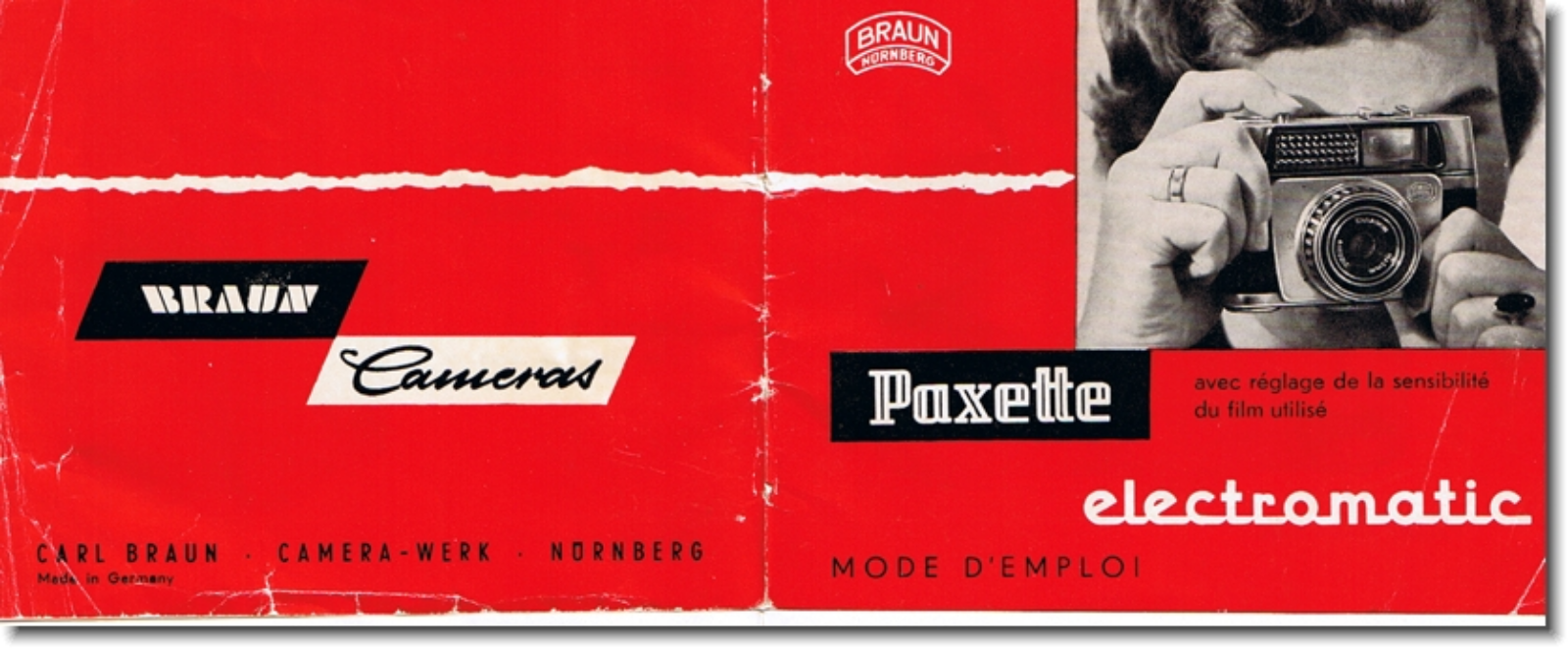 BRAUN Paxette Electromatic Instruction Manual