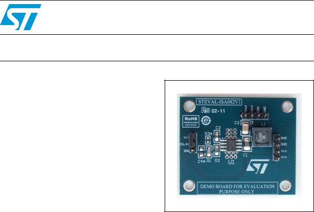 ST ISA082V1 User Manual