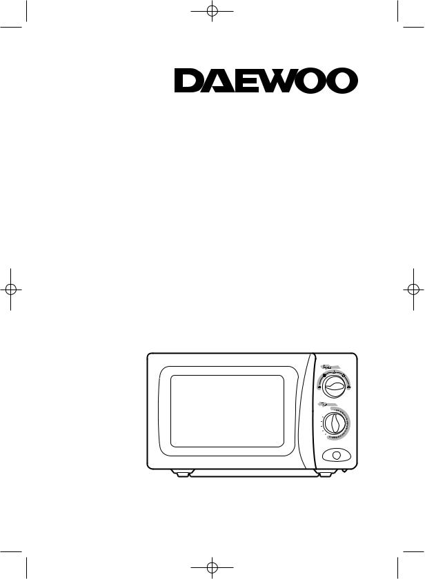 DAEWOO KOR63A5 User Manual
