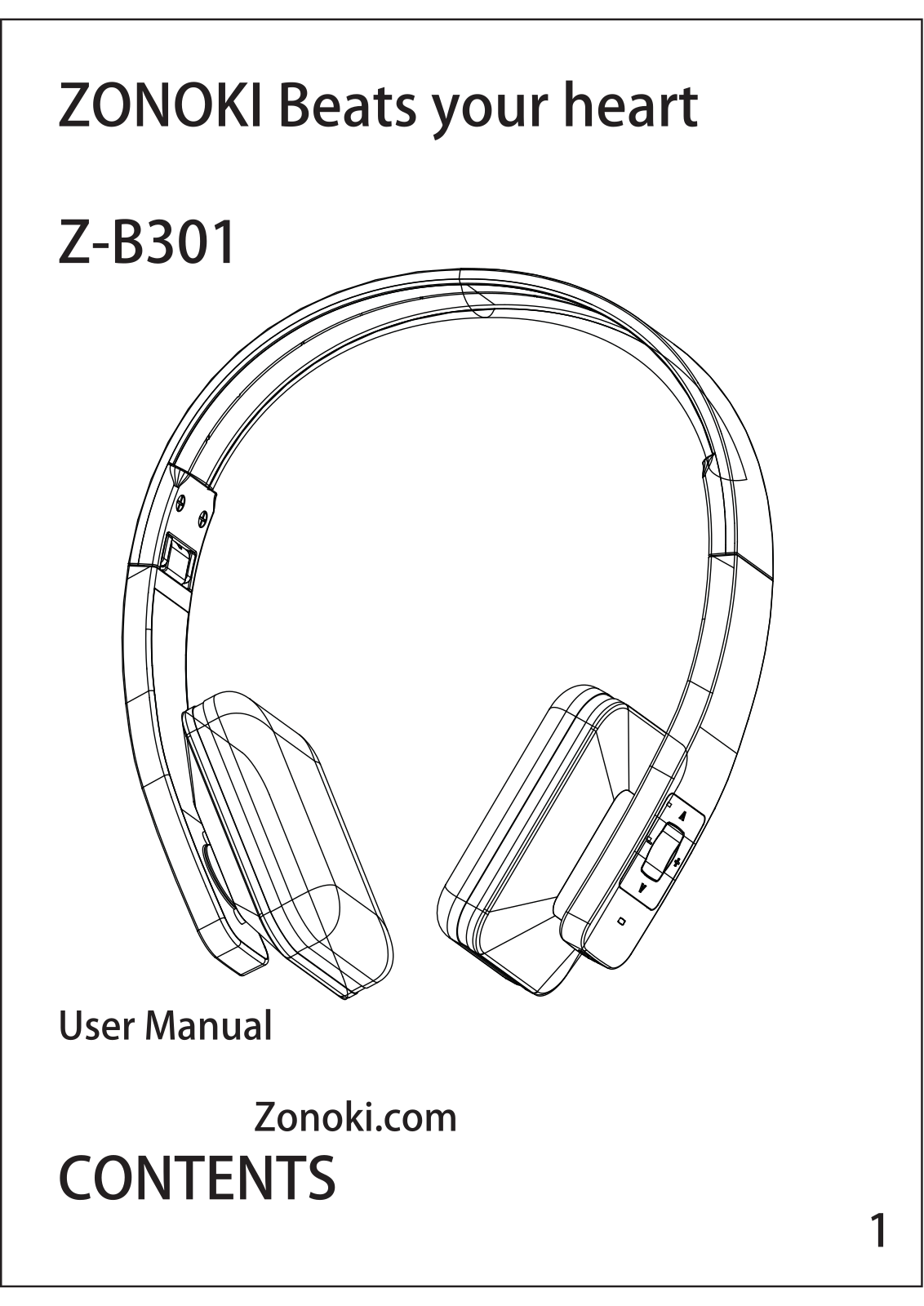 ZONOKI DIGITAL TECHNOLOGY Z B301 User Manual