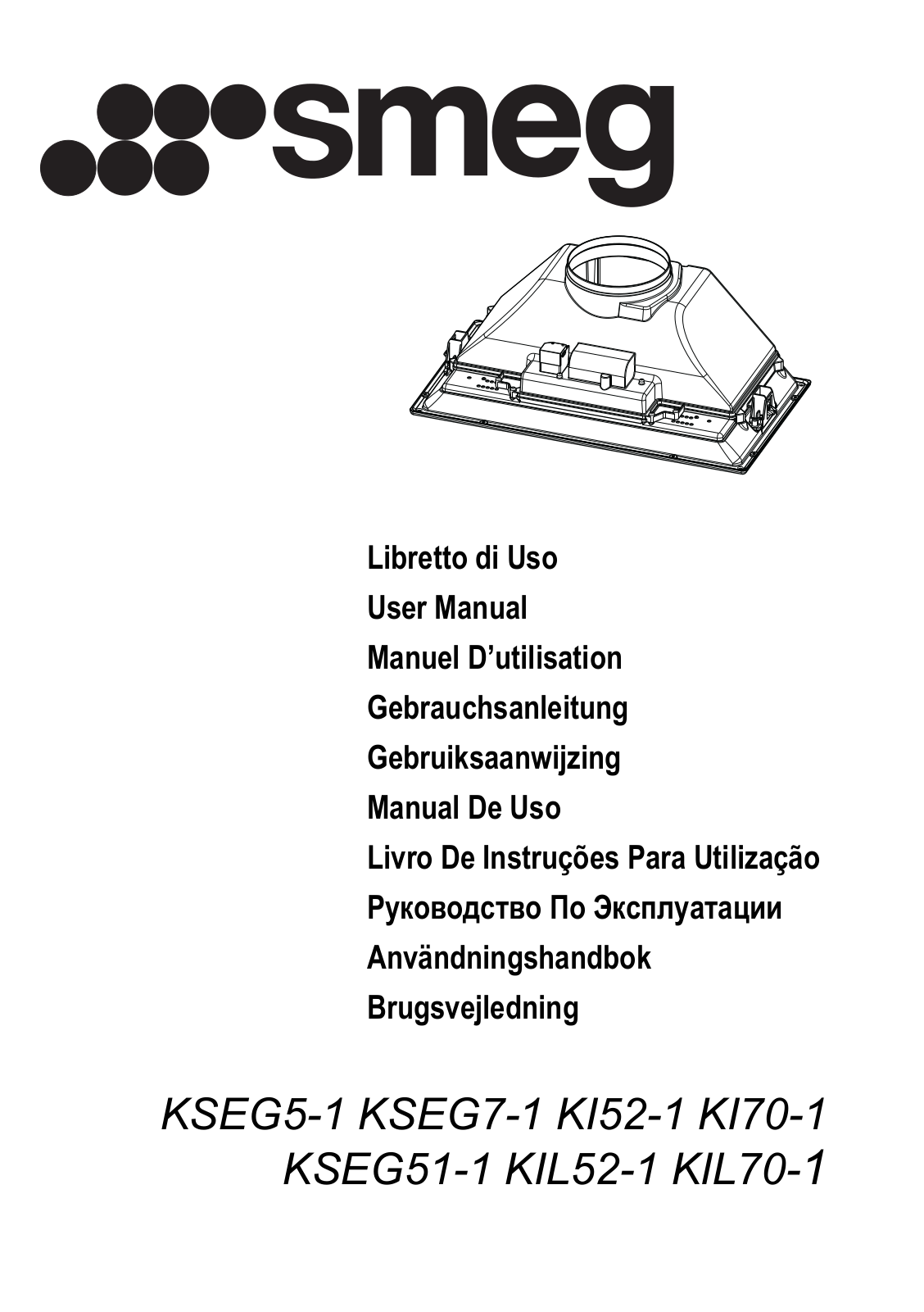 Smeg KSEG7-1, KSEG5-1 User Manual