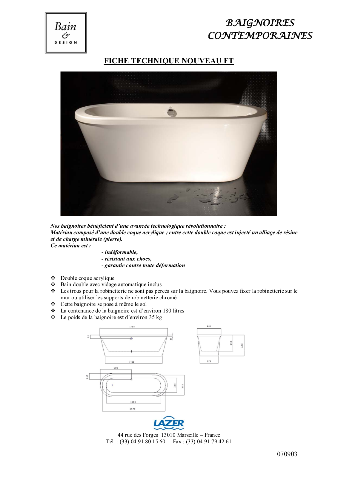 LAZER FT User Manual