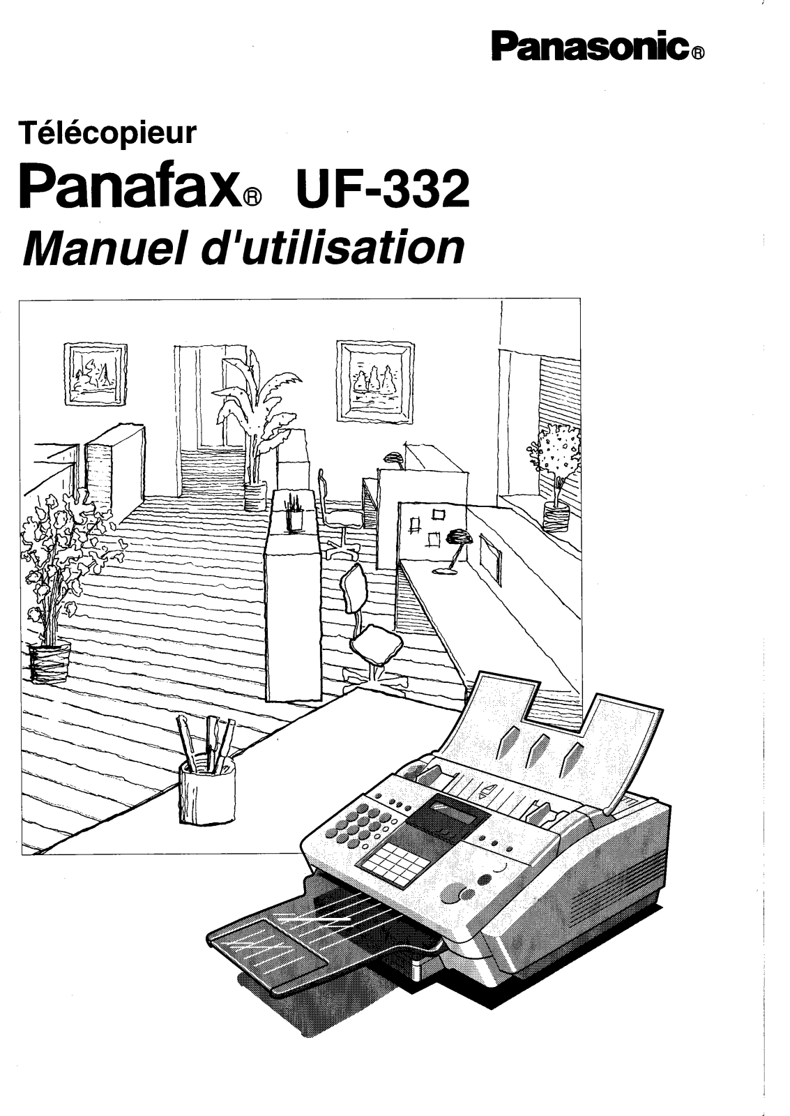 PANASONIC UF-332 User Manual