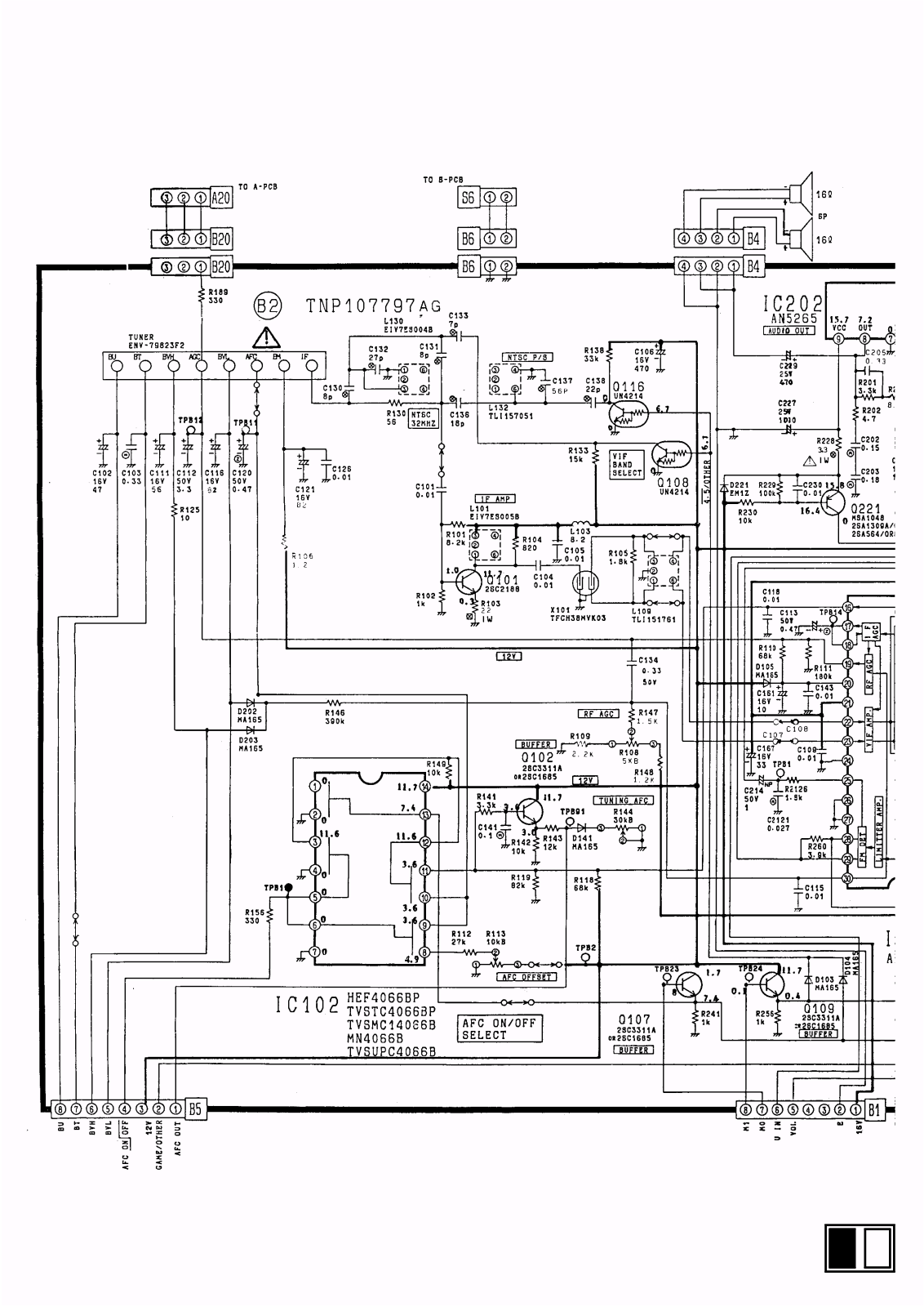 Panasonic tc 21l1r, TC 21L1T Diagram