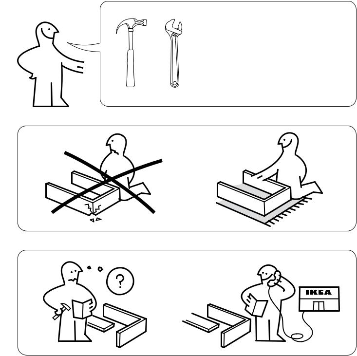 Ikea S29010975, 90265760 Assembly instructions