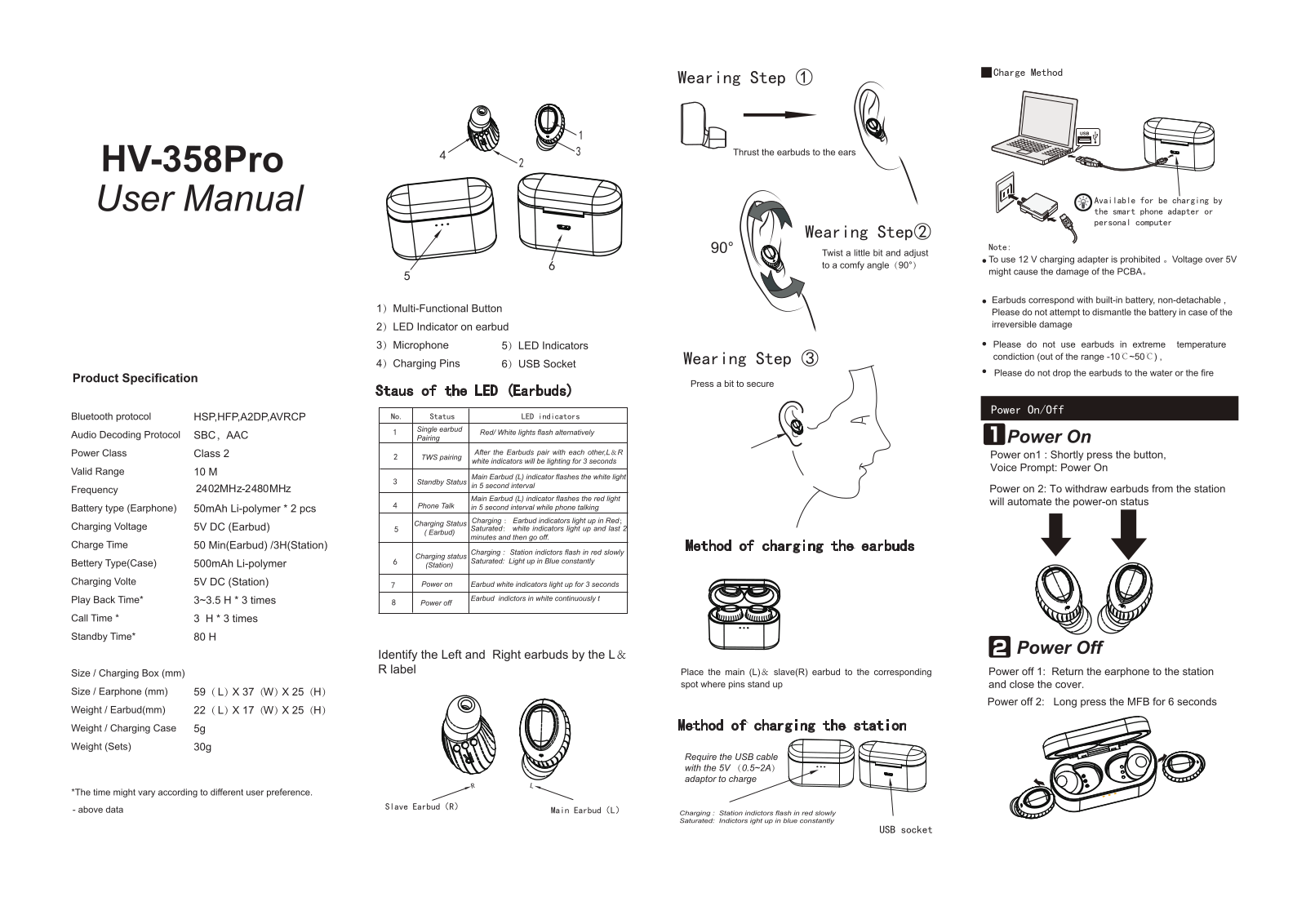 8BEAT HV-358PRO User_Manual