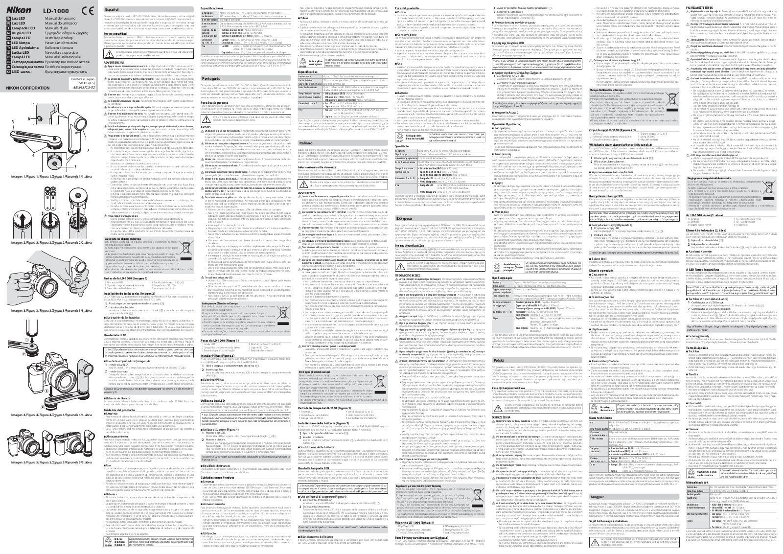 Nikon LD-1000 User manual