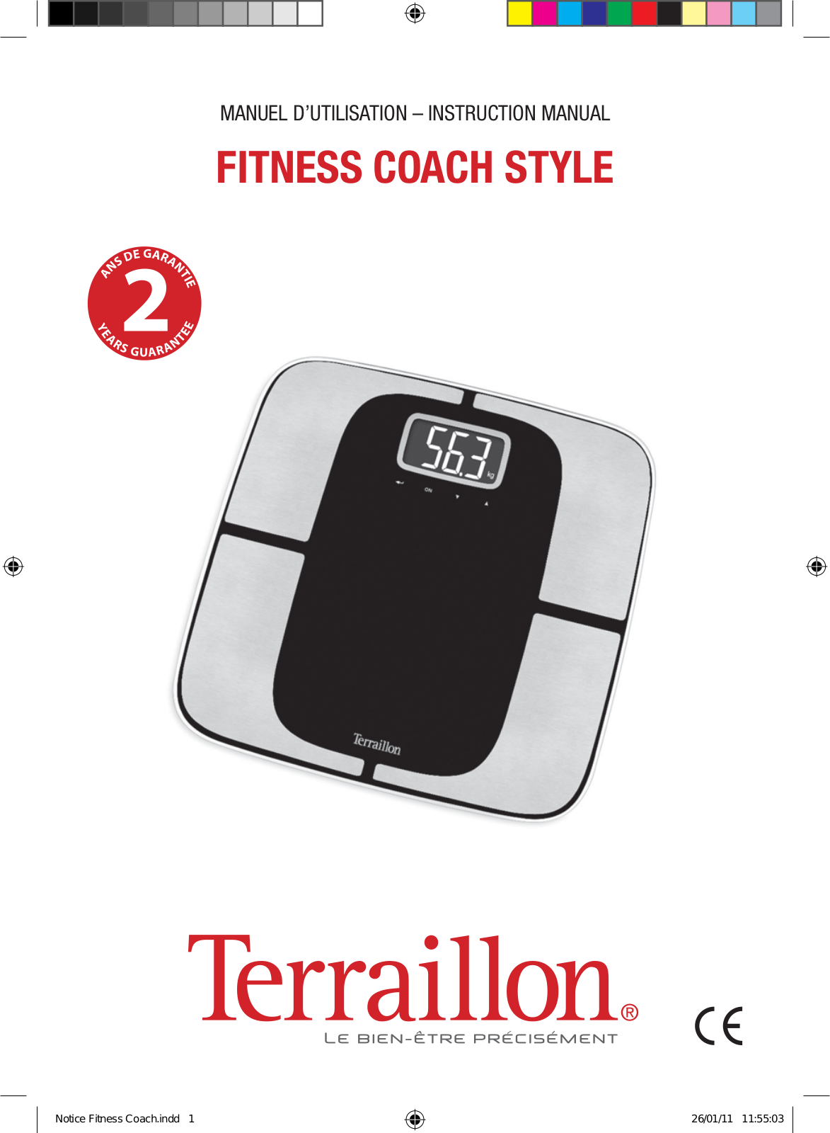 Terraillon Fitness Coach Style User Manual