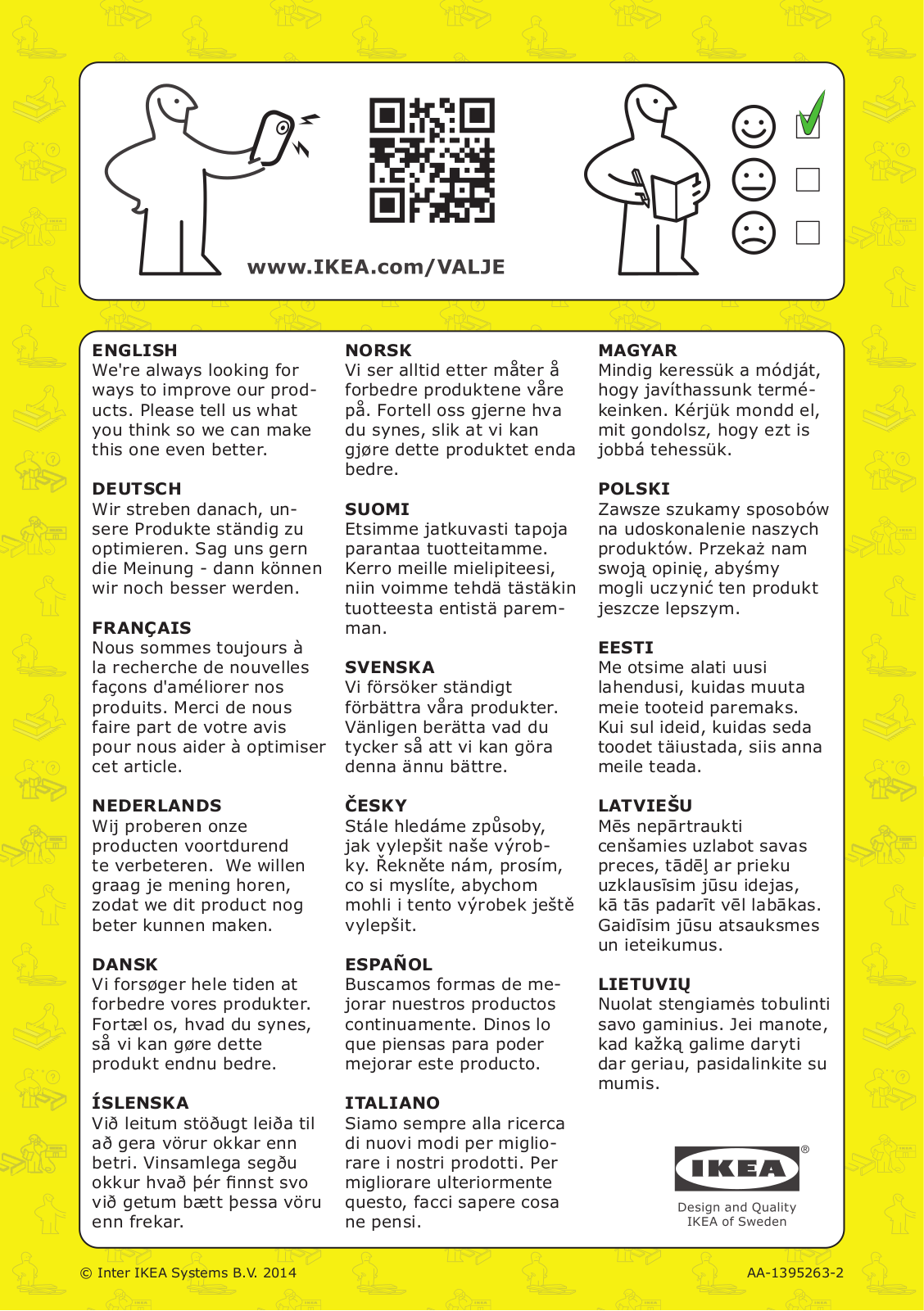 Ikea S99046607, S89046617, S69046595, S59046591, S49047317 User Manual