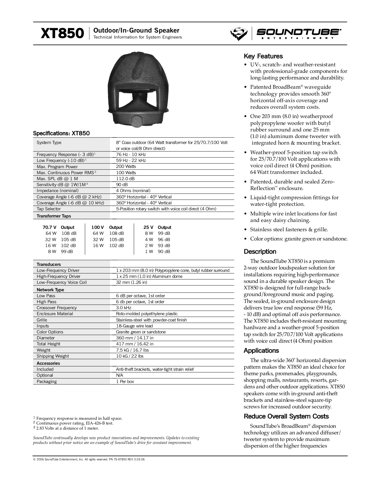 Phase Technology XT850 User Manual