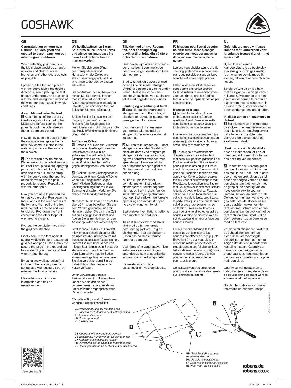 Robens Goshawk User Manual