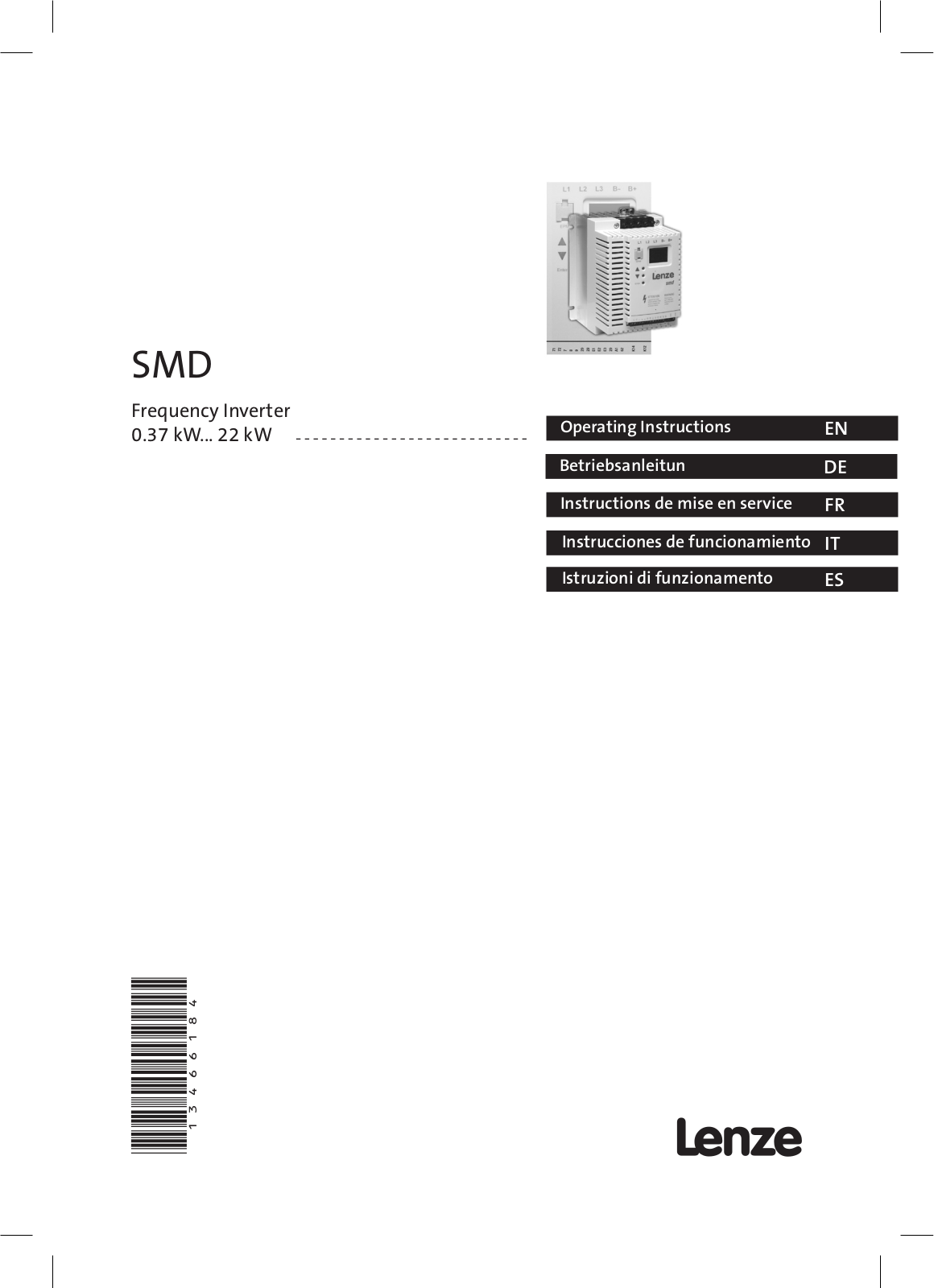 Lenze SMD 0-37kW-22kW User Manual