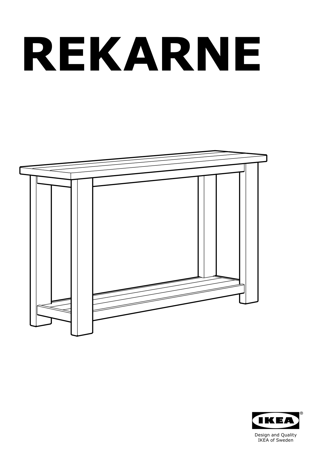 Ikea 60314941 Assembly instructions