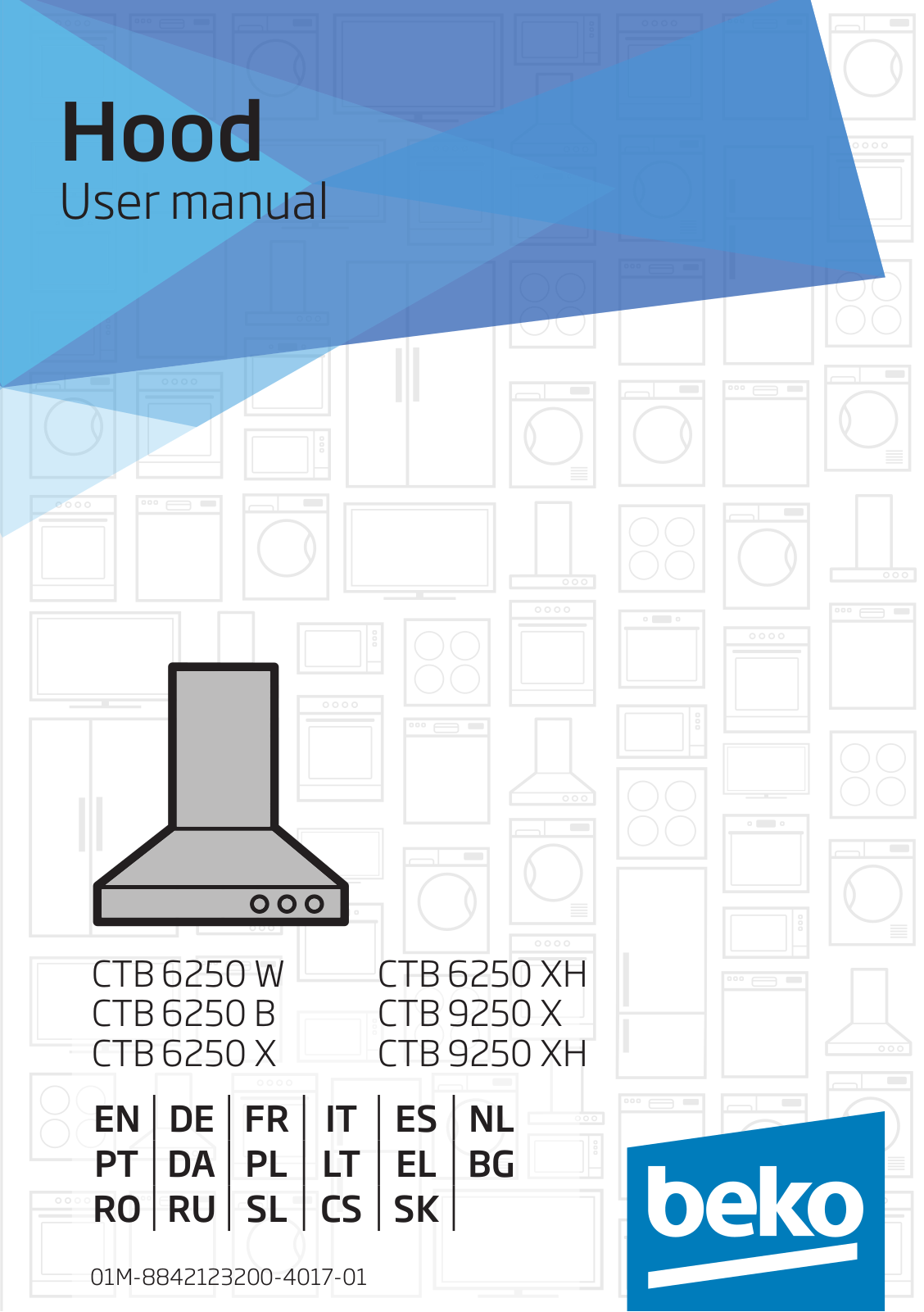 Beko CTB 6250 W, CTB 6250 B, CTB 6250 X, CTB 6250 XH, CTB 9250 X User manual