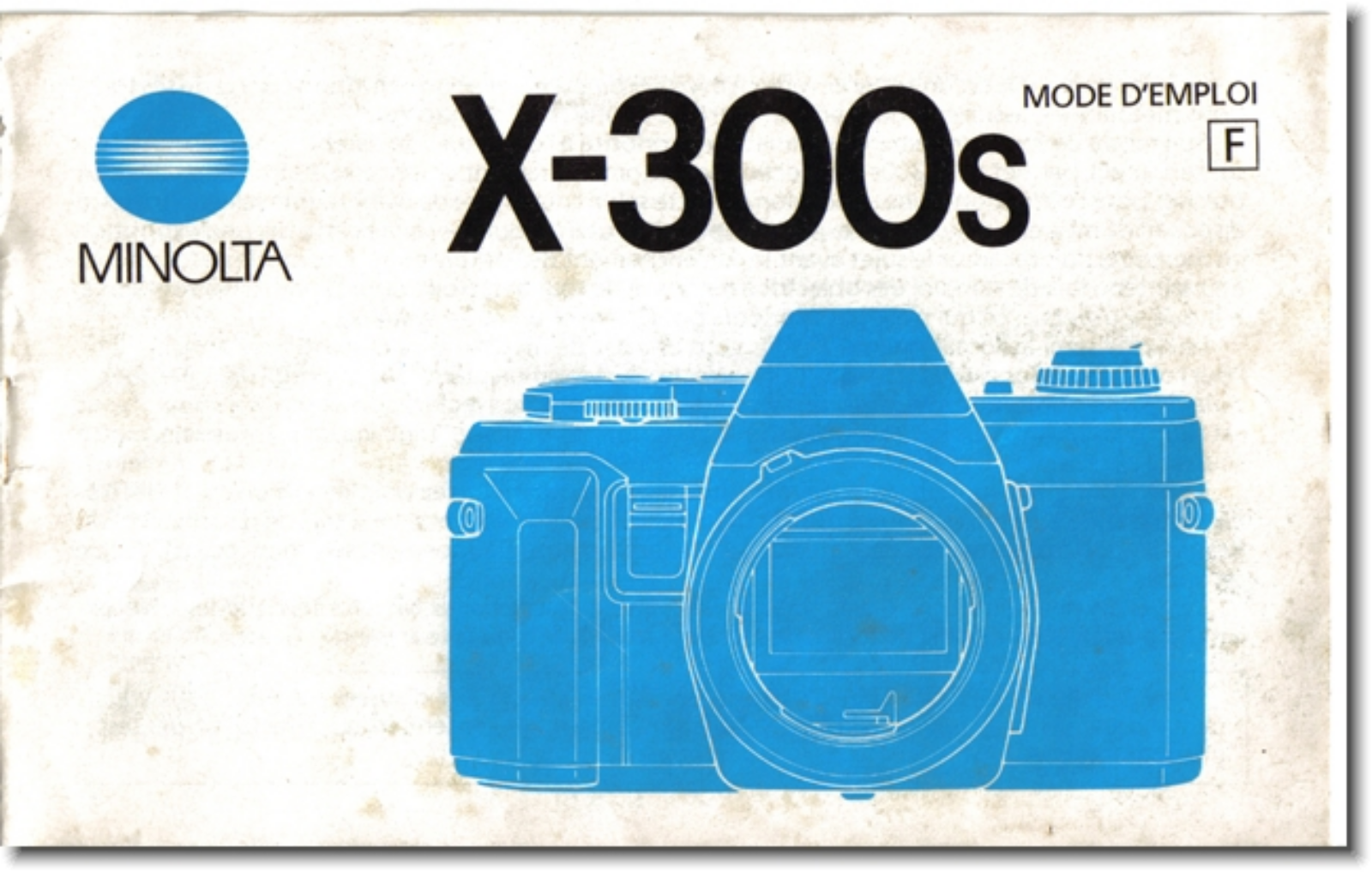 MINOLTA X-300s Guide d'utilisation