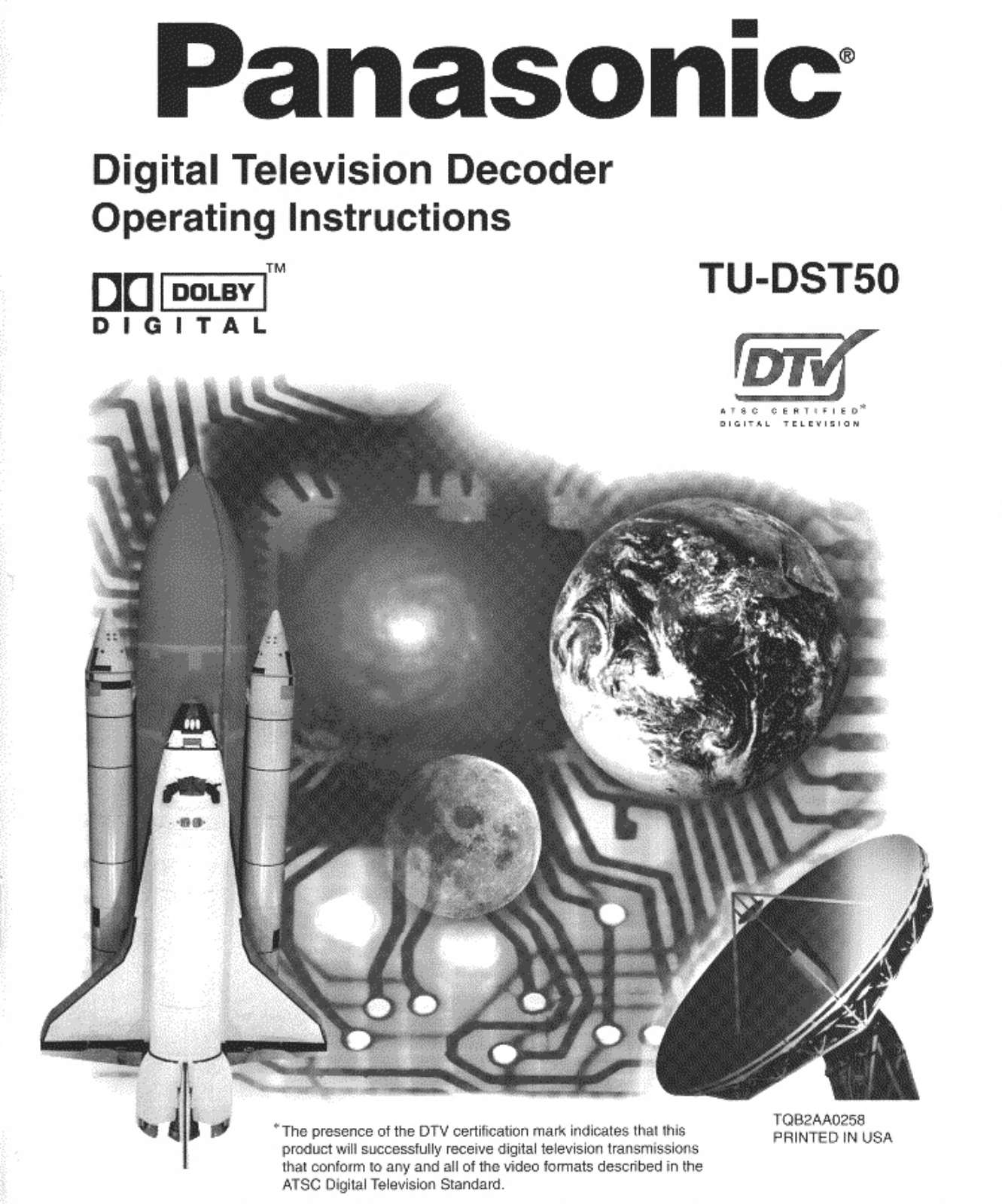 Panasonic TU-DST50 User Manual