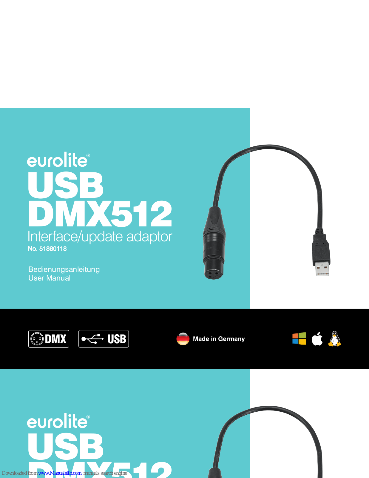 EuroLite DMX 512 User Manual