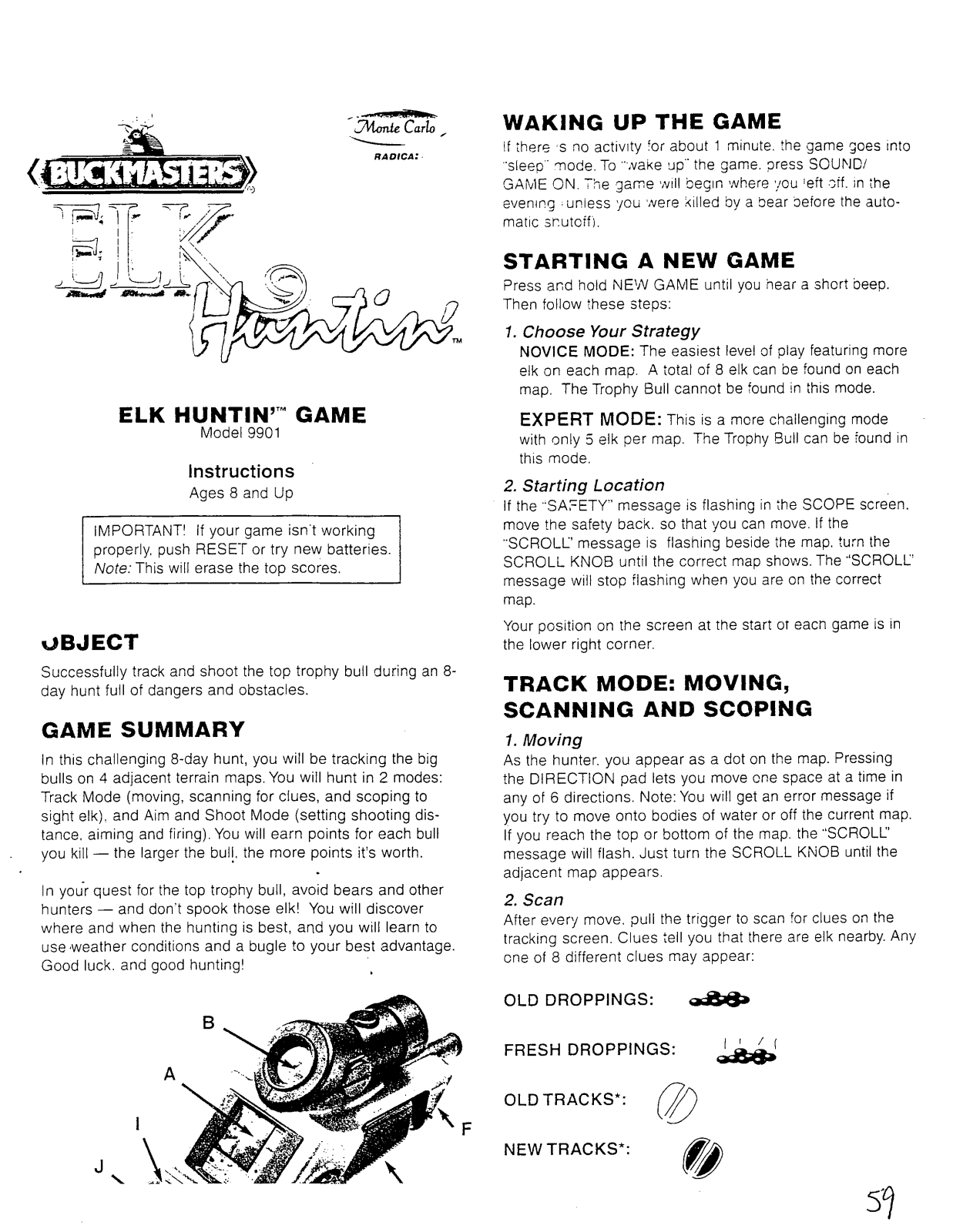 Fisher-Price I9901 Instruction Sheet