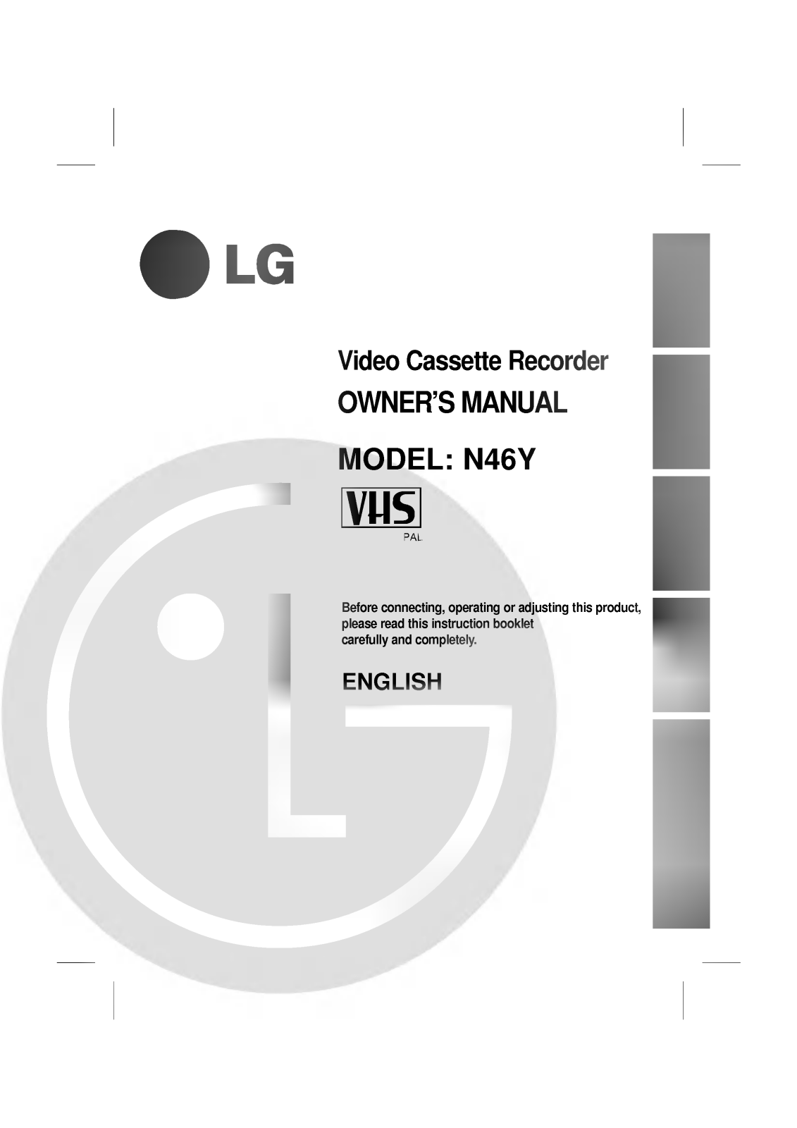 LG N46Y User manual