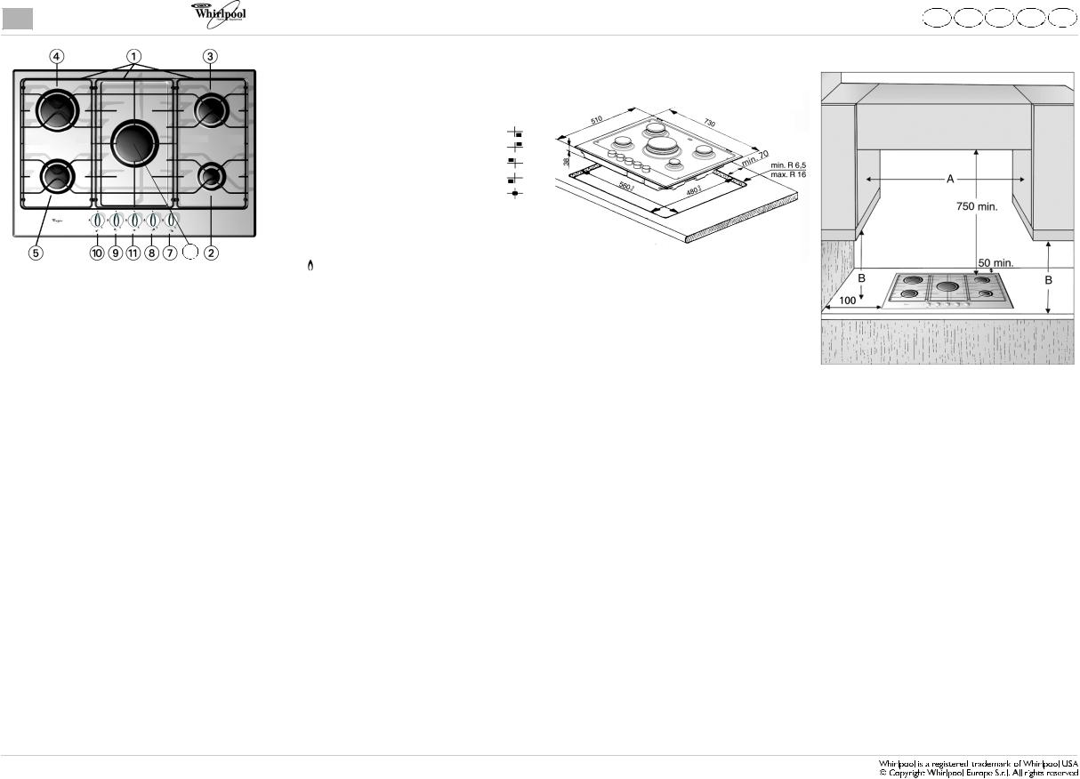 Whirlpool AKT 704/01 DATASHEET