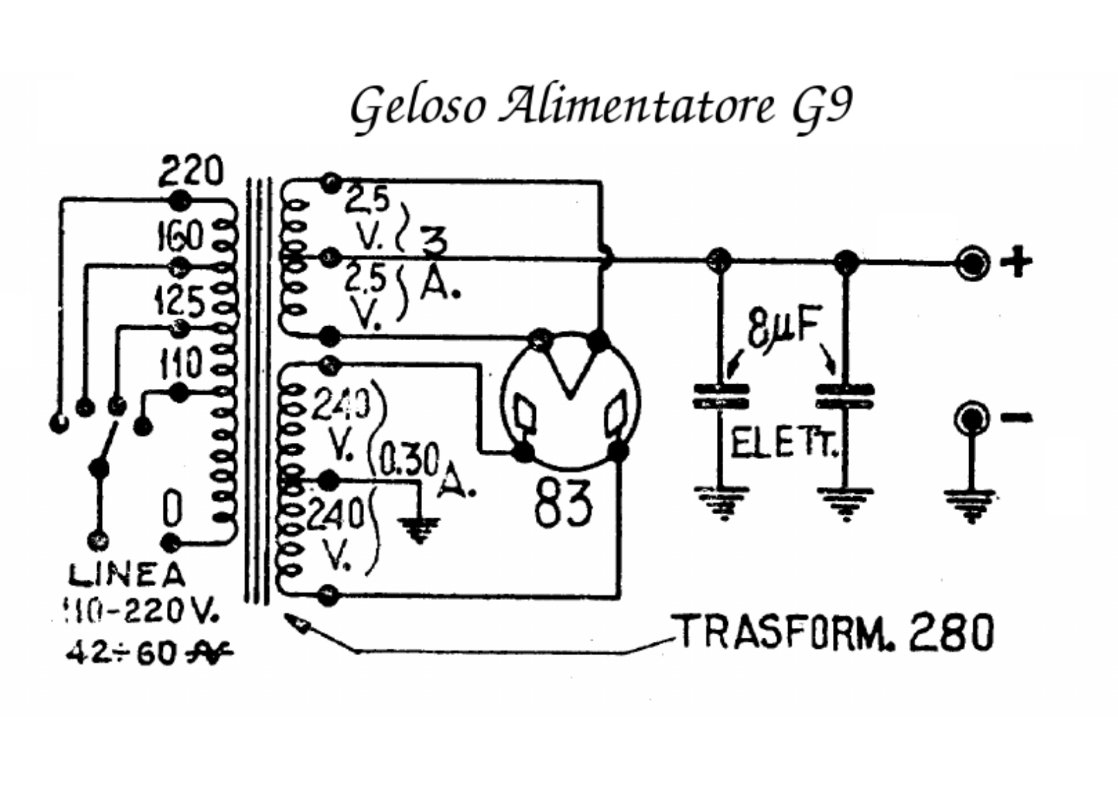 Geloso g9 schematic