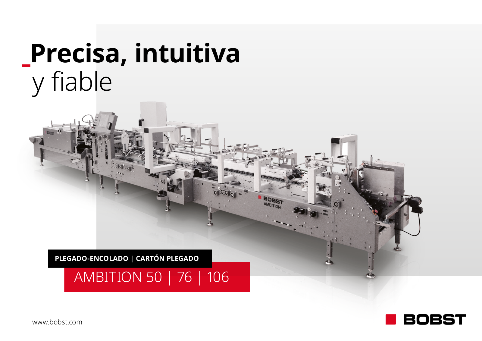 Bobst Ambition 50, Ambition 76, Ambition 106 User Manual - ManualMachine.com