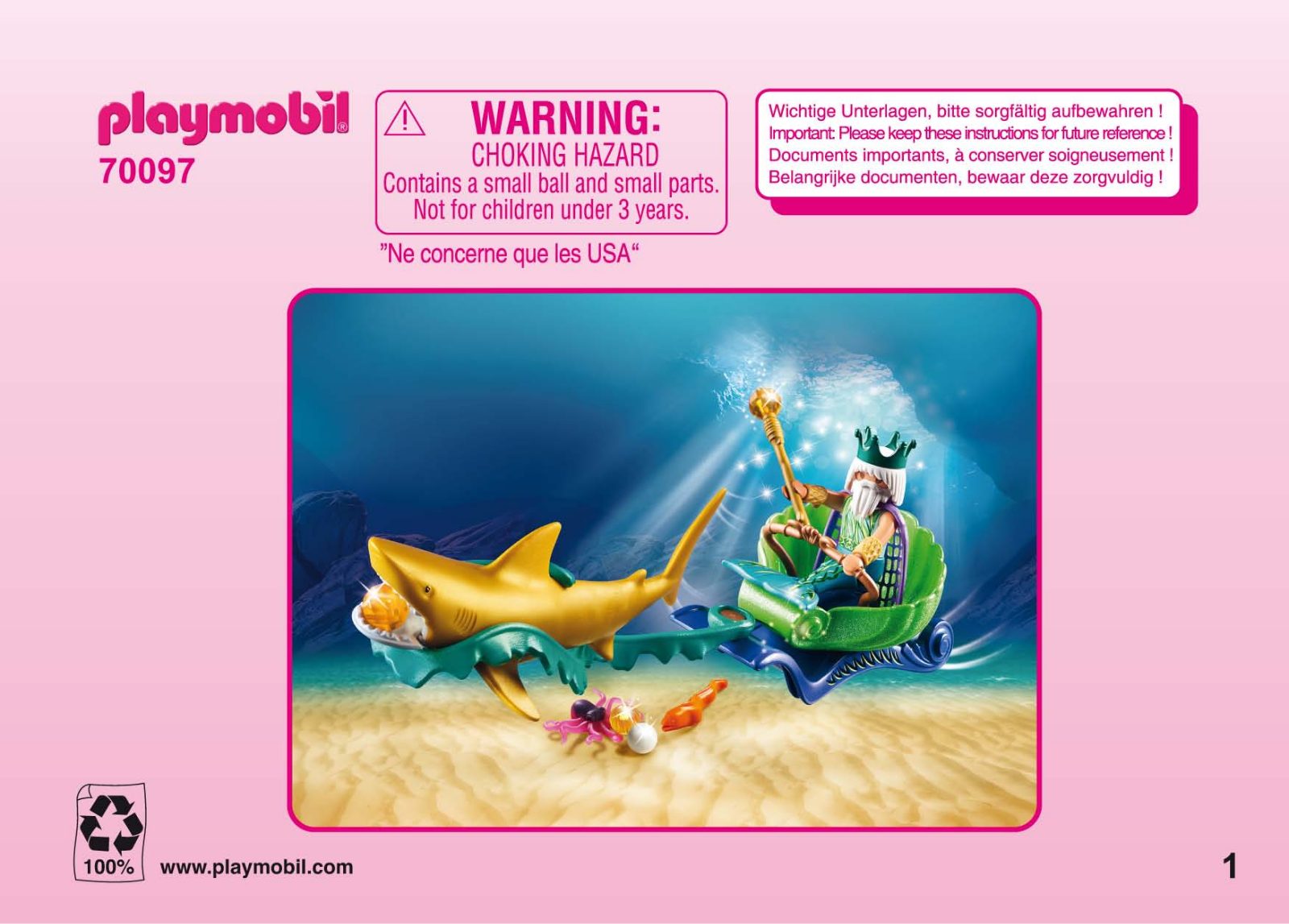 PLAYMOBIL 70097 User Manual