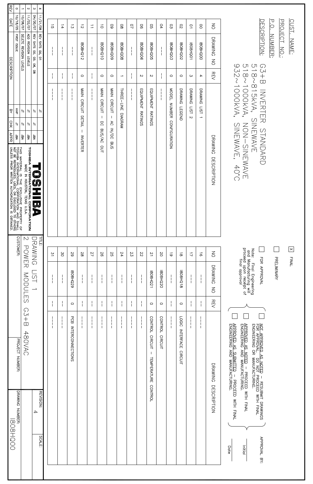 Toshiba Power Inverter User Manual