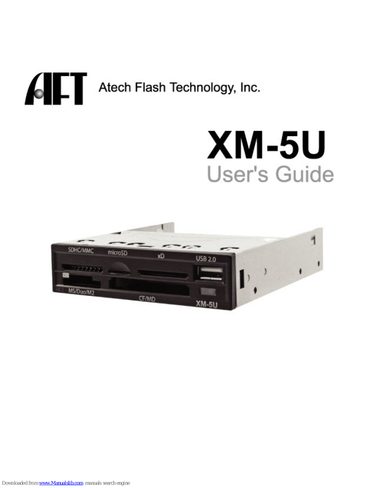 Atech Flash Technology XM-5U User Manual - ManualMachine.com