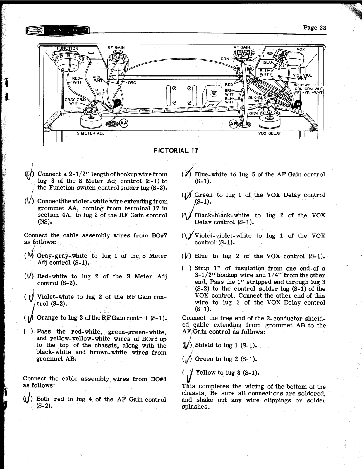 HEATHKIT HW-12a User Manual (PAGE 33)