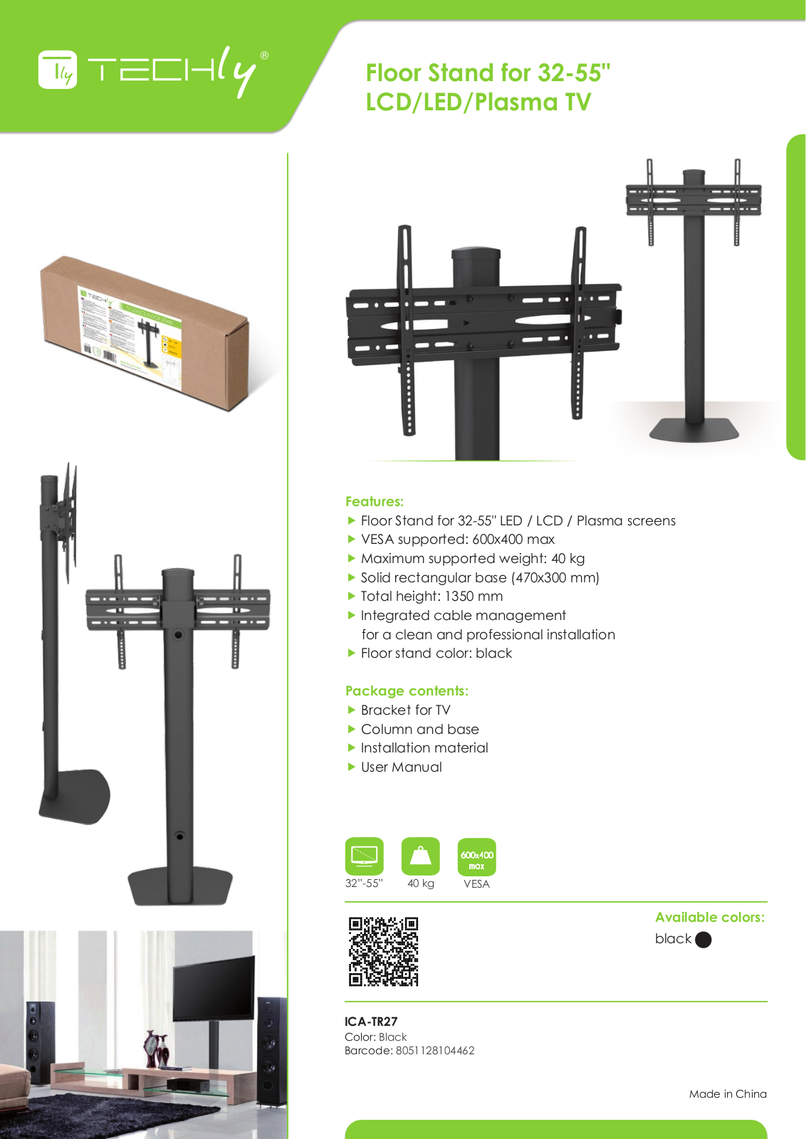 Techly ICA-TR27 Technische details