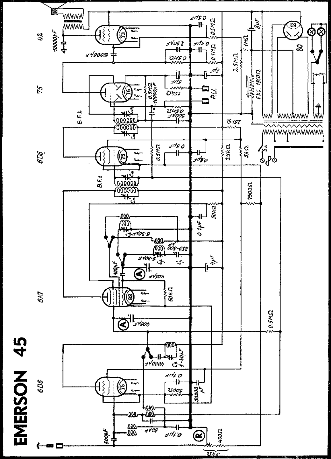Emerson 45 Schematic - ManualMachine.com
