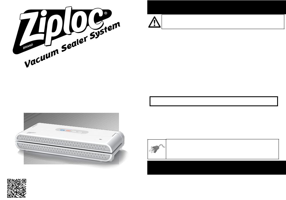 Ziploc V150 User Manual