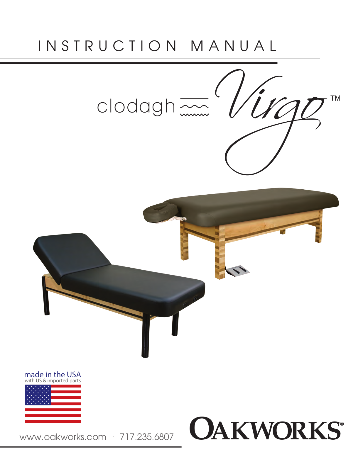 Oakworks Clodagh Virgo User Manual