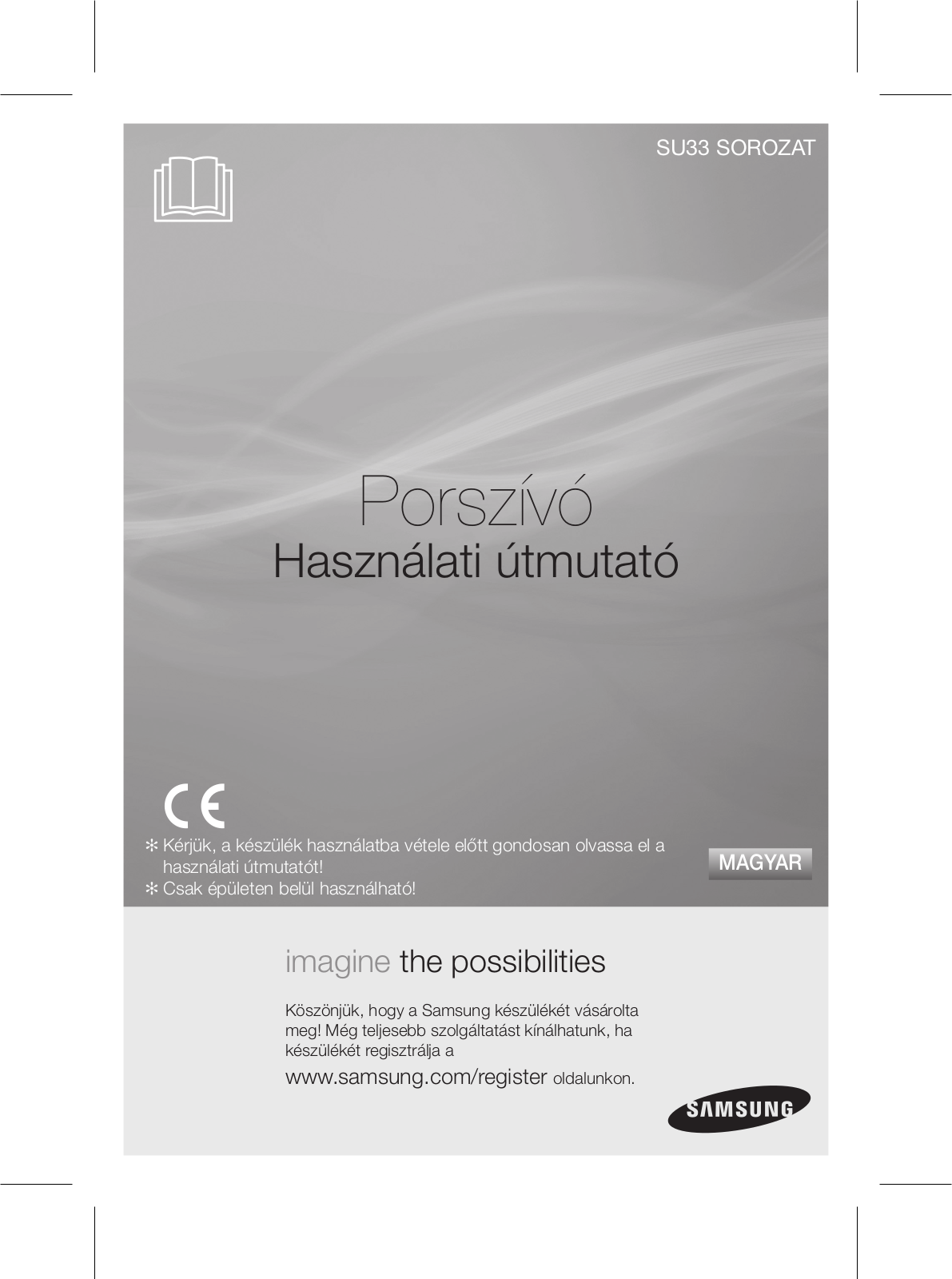 Samsung SU33 SOROZAT User Manual