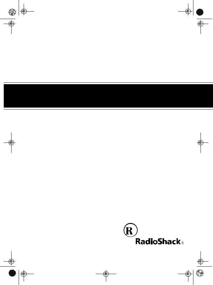 RadioShack TRC-445 Owners Manual