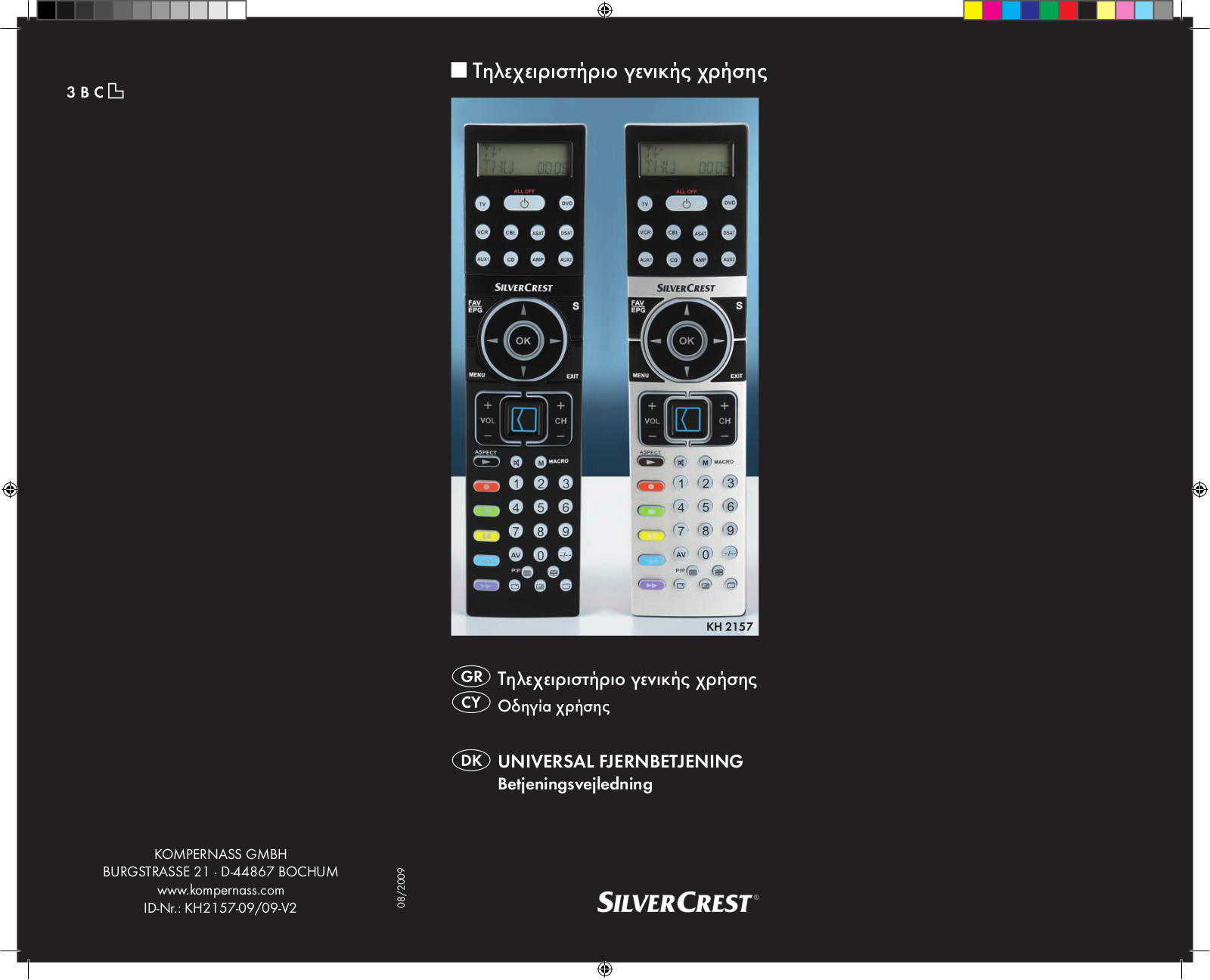 Silvercrest KH 2157 User Manual