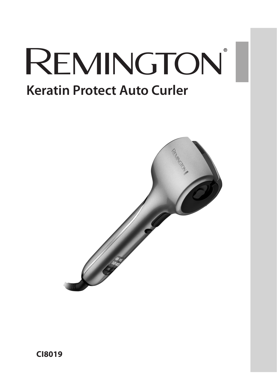 Remington CI8019 User Manual