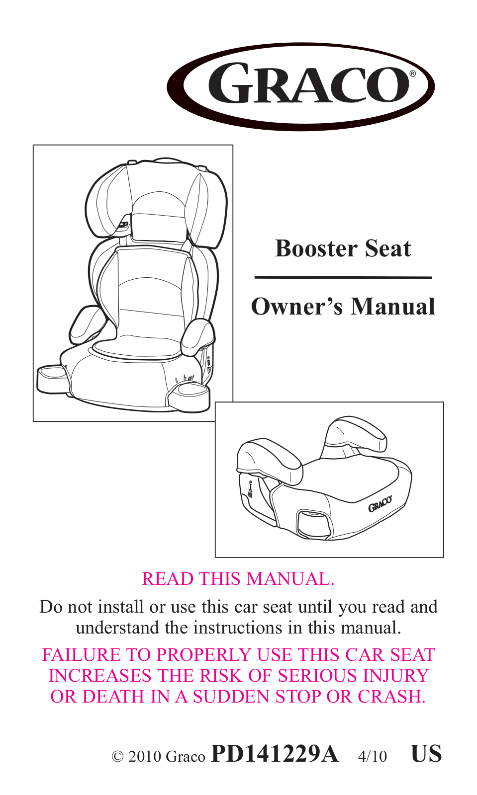 Graco PD141229A User Manual