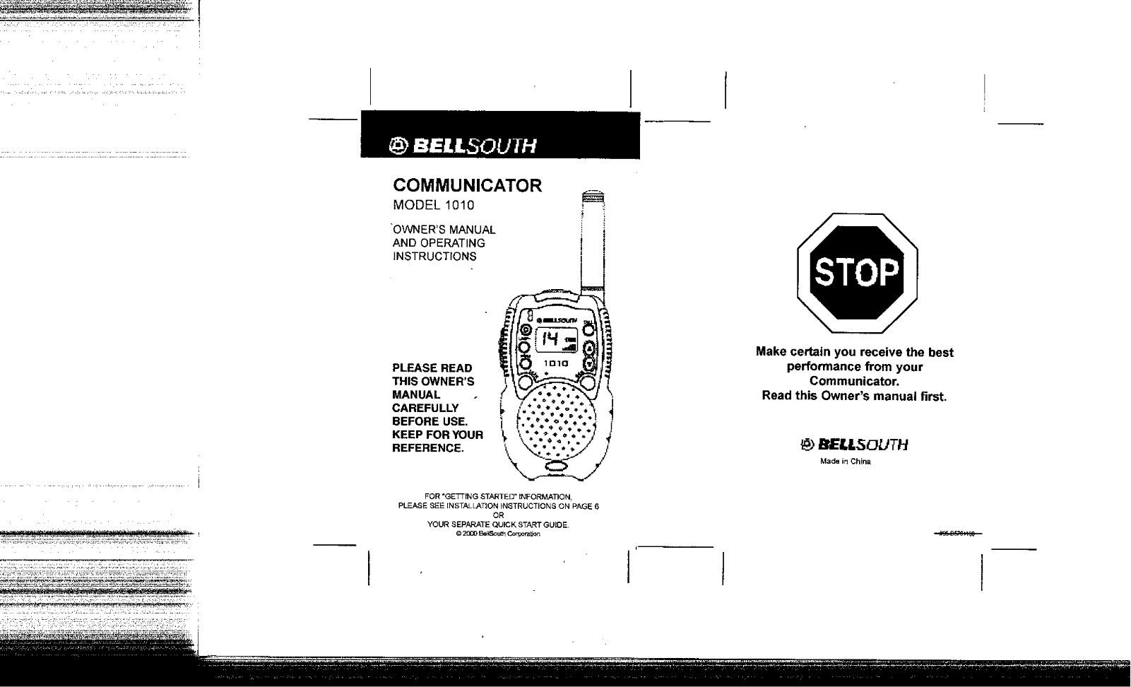 Golden Source Electronics FRS1688 User Manual