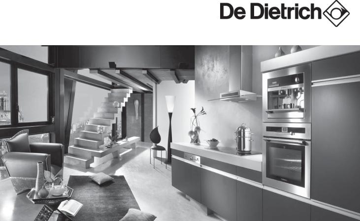 De dietrich DWS860X User Manual