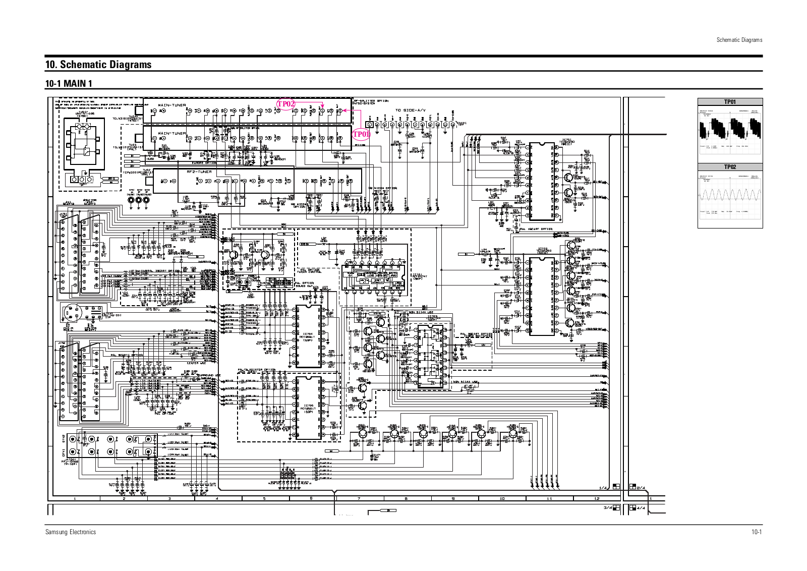 Samsung SP47T7 Schematics Diagram