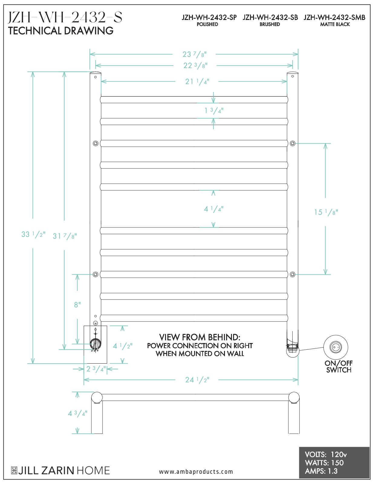 Jill Zarin JLLZ1069 Specifications - ManualMachine.com